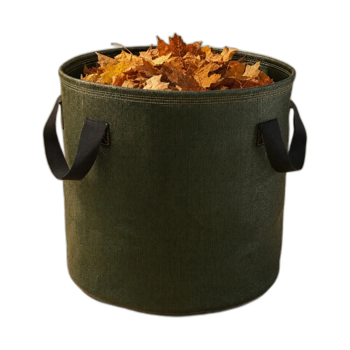 Pop-up reusable garden leaf bag
